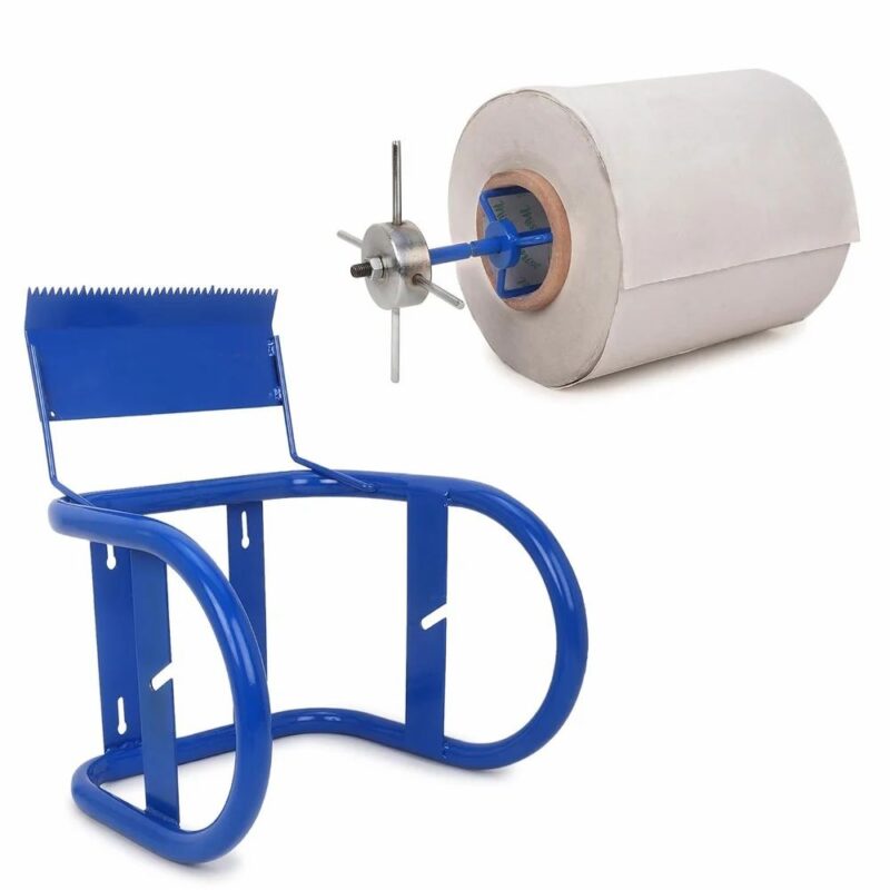 Kitchen Tissue Roll Dispenser, Wall Mounted, MS Metal Powder Coated.