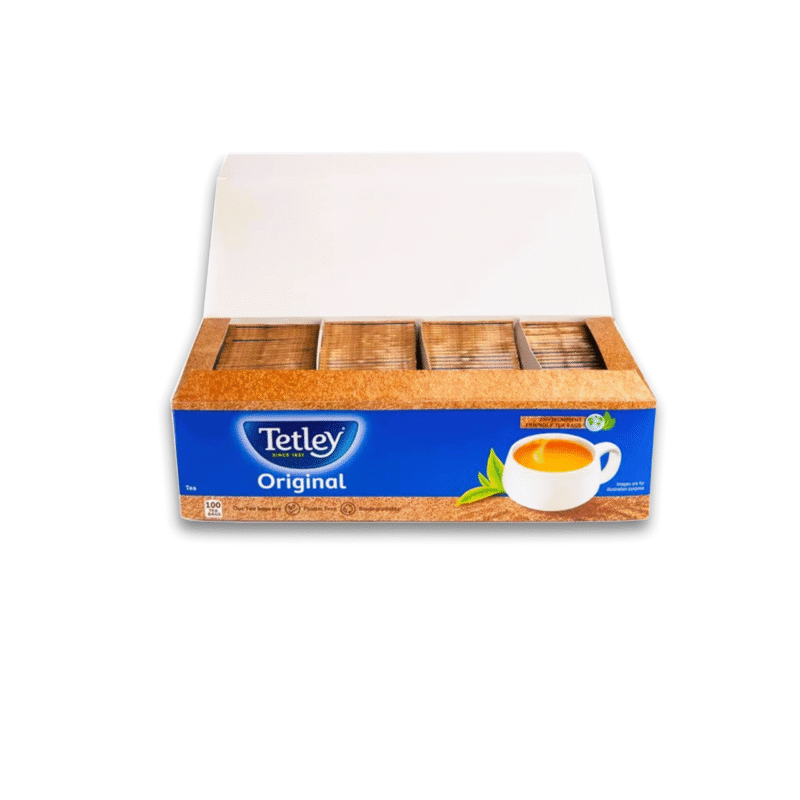 Tetley Original 100 Tea Envelop Bags, Rich Taste of Assam Tea, 1.7g Each