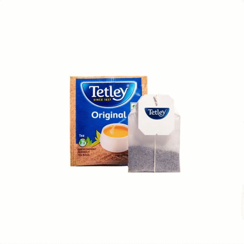 Tetley Original 100 Tea Envelop Bags, Rich Taste of Assam Tea, 1.7g Each