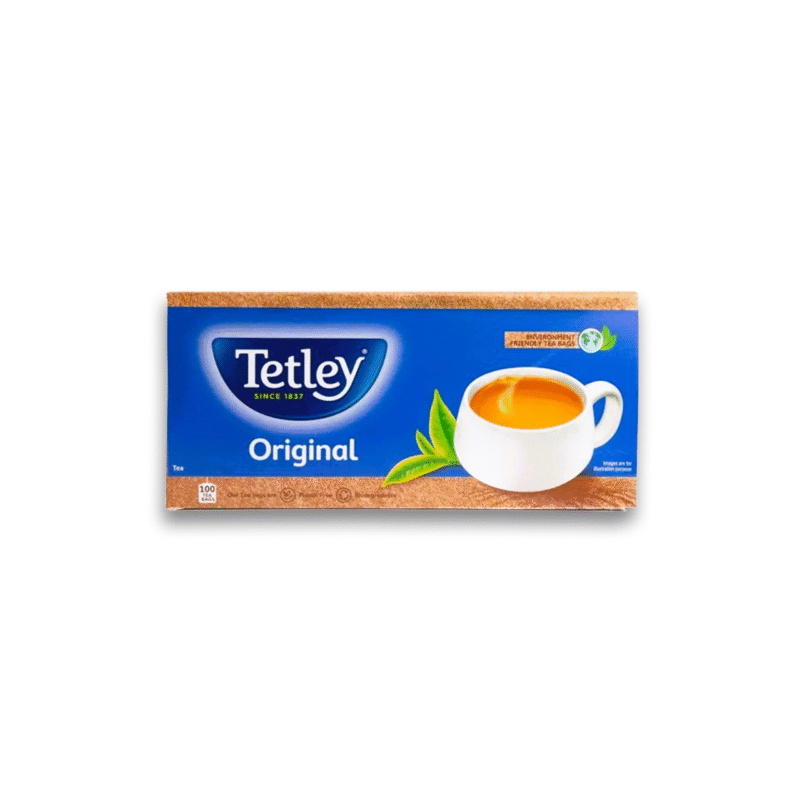 Tetley Original 100 Tea Envelop Bags, Rich Taste of Assam Tea, 1.7g Each