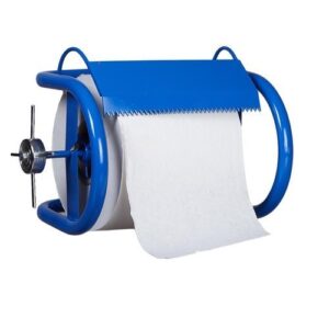 Kitchen Tissue Roll Dispenser, Wall Mounted, MS Metal Powder Coated.