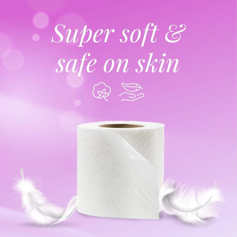 Toilet Tissue Paper Roll 50g