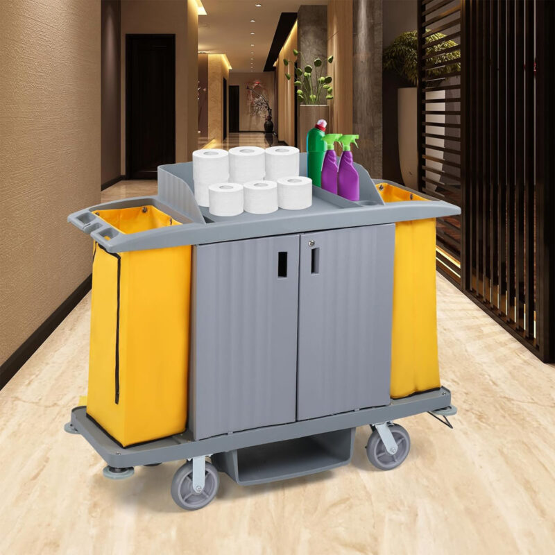 Multifunctional Service Cart | Fiber Material | Size 154x54x128.5cm