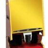 Fully Automatic Induction Shoe Polish Machine Gold | 3-in-1 Dust, Polishing and Brightening | Large Size | Black & Brown Brushes.