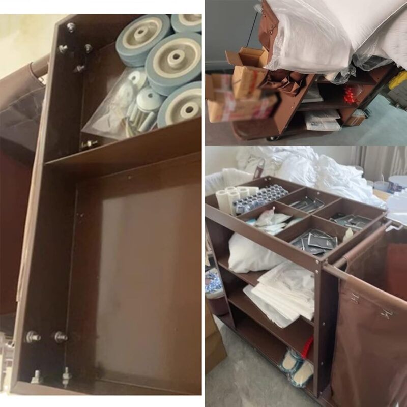 Multifunctional Service Cart | Mild Steel Material | Size 142x46x115cm