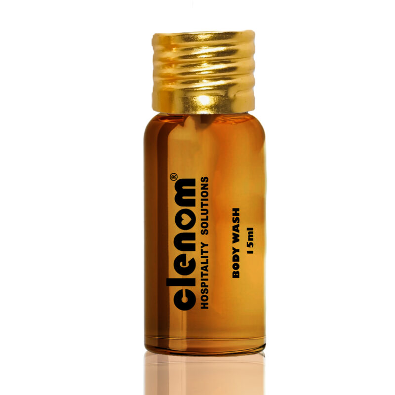 Clenom Body Wash Honey Shower Gel | Customizable Logo| Gold Screw Cap |15ml