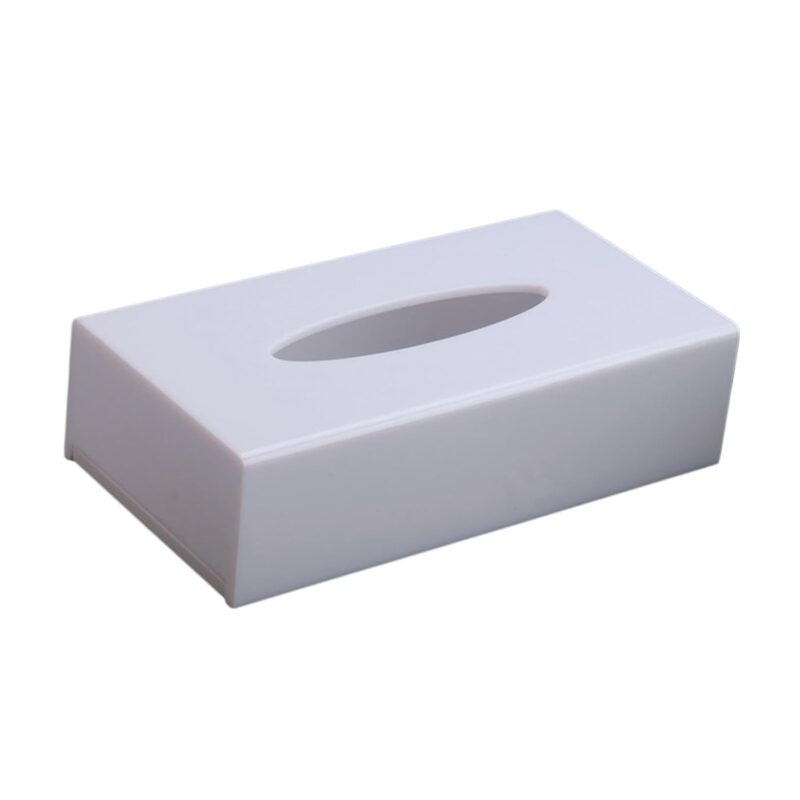 Napkin Dispenser Holder Tissue case Organizer Tabletop ABS plastic Rectangle Design with Lock