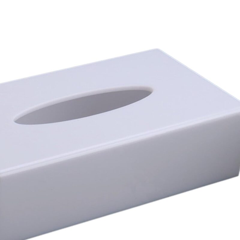 Napkin Dispenser Holder Tissue case Organizer Tabletop ABS plastic Rectangle Design with Lock