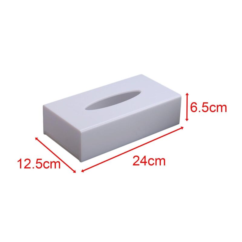 Napkin Dispenser Holder Tissue case Organizer Tabletop ABS plastic Rectangle Design with Lock