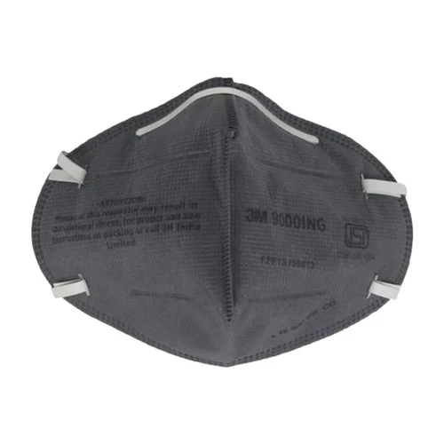 3M 9000ING Disposable Respirator BIS P1 Face Mask, N95