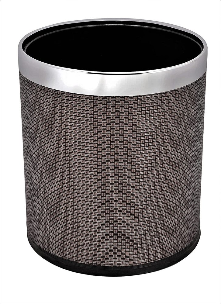 Open Top Brown Be Cool Stainless Steel Dustbin