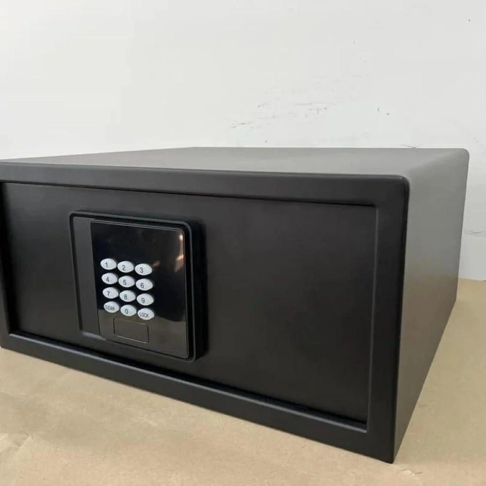 Black Hotel Electronic Safe Lockers, 10 Litre