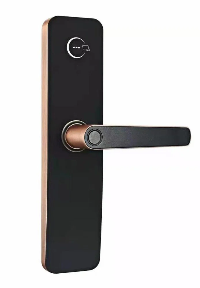 Cura Mortise Hotel Rfid Door Lock, Black