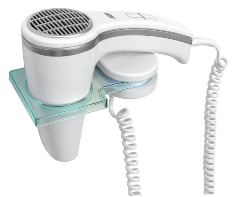 Plastic Automatic Eden Plus White + Wall-mounted Holder Hair Dryers