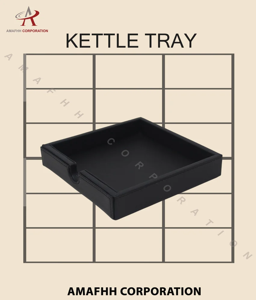 LEATHERETTE KETTLE TRAY