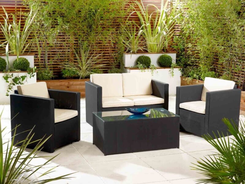 Global Corporation Dark Chocolate Brown Outdoor Living Room Furniture