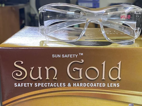 Sun gold safety goggles