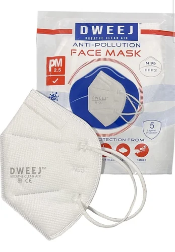DWEEJ N95 Face Mask, KN95, Without Valve