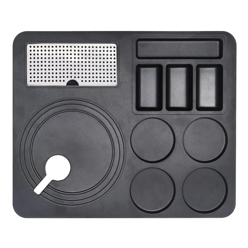 Unbreakable Black Tea Tray, For Hotel, Shape: Square