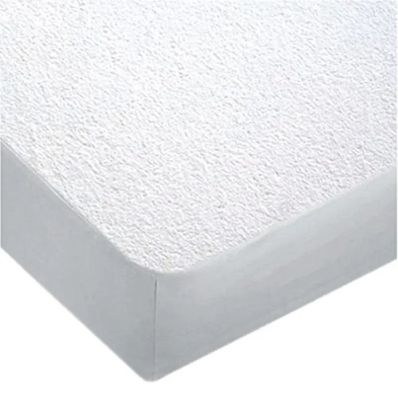 White Waterproof Mattress Protector, Thickness: 8 Inch